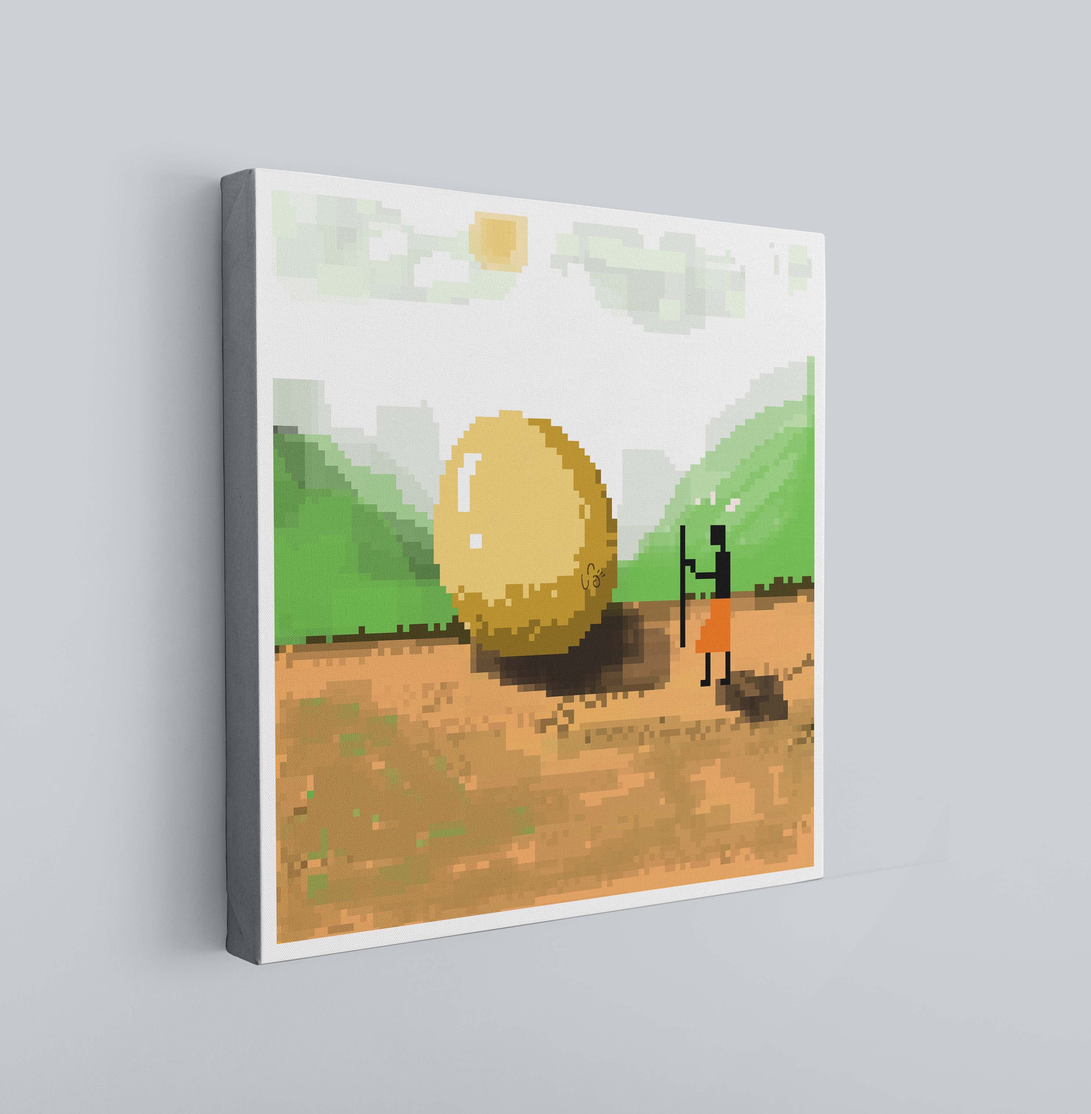 Egg and Man