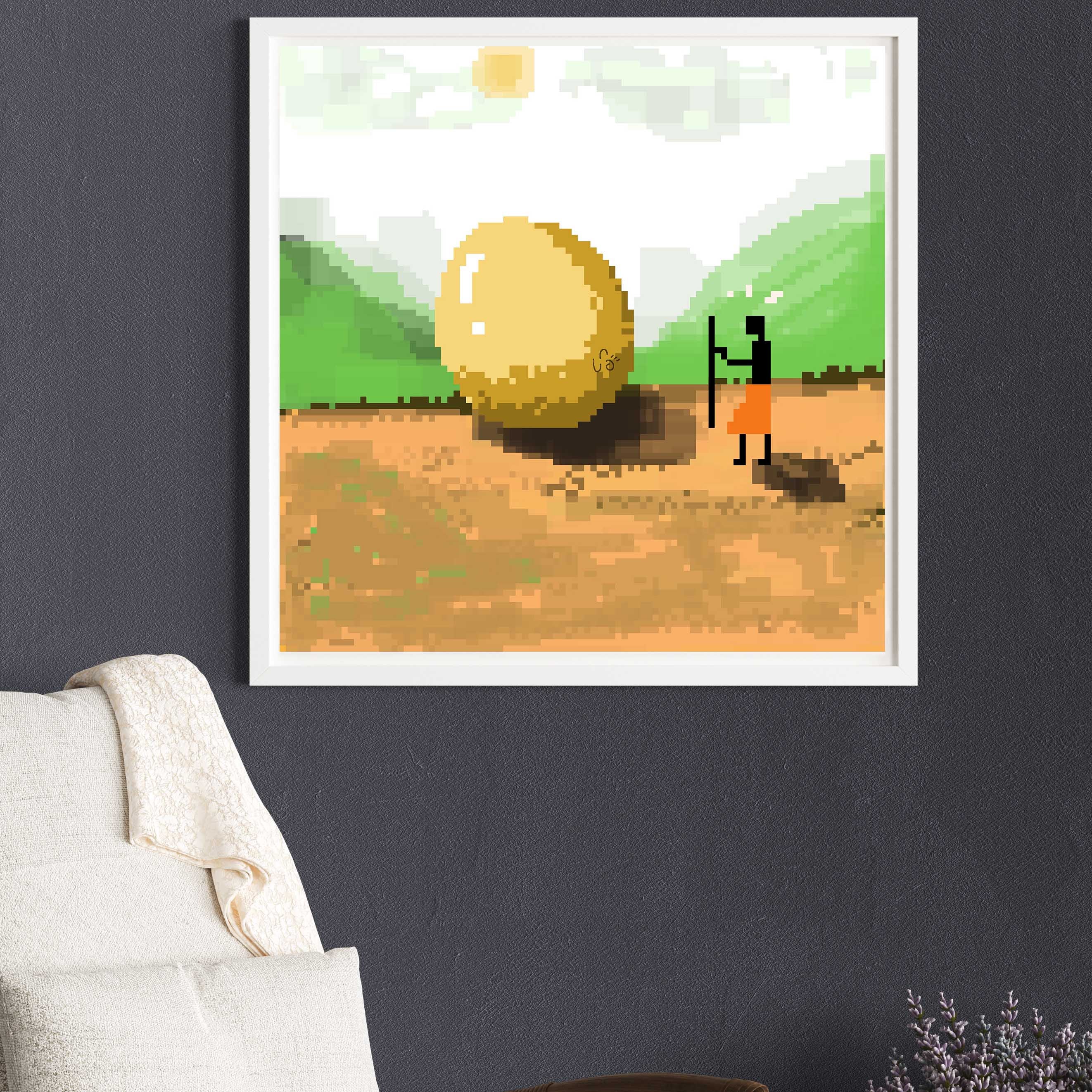 Egg and Man